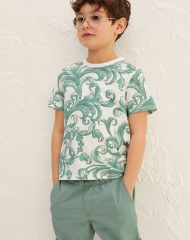 22Y1-122 H&M 2-piece Cotton Set - Đồ bộ cho bé trai