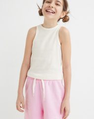 22Y1-068 H&M 2-piece Cotton Jersey Set - Đồ bộ cho bé gái