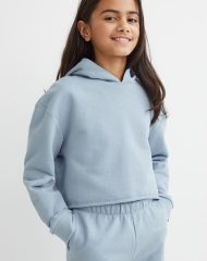 22Y1-066 H&M Sports Hoodie - Áo khoác - Áo lạnh - Áo len bé gái