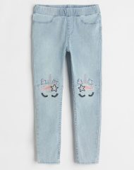 22Y2-021 H&M Denim Leggings - Quần dài, quần Jean, legging bé gái