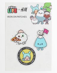 22Y2-088 H&M 3-pack Toca Boca Repair Patches - 8 tuổi