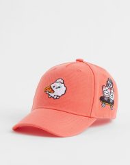 22Y2-087 H&M Cap with Embroidered Appliqués - 4-6 tuổi