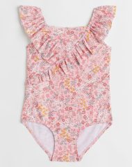 22U1-084 H&M Ruffled Swimsuit - Đồ bơi bé gái