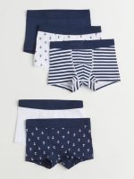 22U1-208 H&M 5-pack Boxer Shorts - Phụ kiện & giày dép cho bé