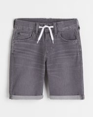 22U1-193 H&M Super Soft Slim Fit Shorts - 11-12 tuổi