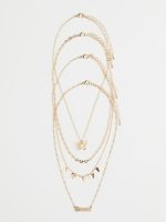 22U1-098 H&M 4-pack Necklaces - Phụ kiện & giày dép cho bé