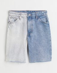 22U1-073 H&M Cotton Denim Bermuda Shorts - Quần short, quần lửng bé gái