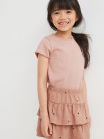 22U1-041 H&M 2-piece Cotton Set - Váy, đầm bé gái