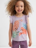 22U2-038 H&M 2-pack Motif-detail Set - Đồ bộ cho bé gái