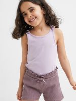 22U2-036 H&M 2-piece Set with Cotton Tank Top and Shorts - Đồ bộ cho bé gái