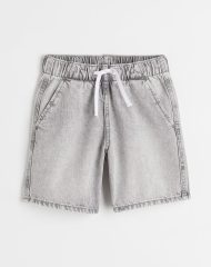 22U2-159 H&M Cotton Denim Pull-on Shorts - 5 tuổi