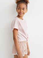 22U2-077 H&M 2-piece Cotton Set - Đồ bộ cho bé gái