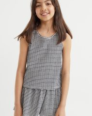 22U2-074 H&M 2-piece Set with Tank Top and Shorts - 