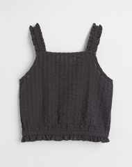 22U2-055 H&M Sleeveless Crop Top - Từ 14 tuổi trở lên