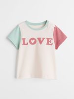 22L1-001 H&M Printed T-shirt - 12-18 tháng