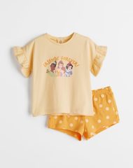 22L1-008 H&M 2-piece Printed Set - Đồ bộ cho bé gái