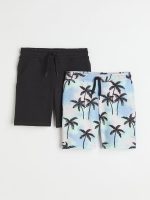 22L1-156 H&M 2-pack Sweatshorts - Quần short, quần lửng bé trai