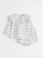 22L2-003 H&M 2-piece cotton set - 12-18 tháng