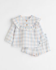 22L2-003 H&M 2-piece cotton set - 2-4 tuổi