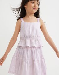 22L2-030 H&M 2-piece Cotton Poplin Set - 5 tuổi