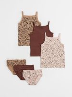 22L2-045 H&M 6-piece Cotton Set - 4-6 tuổi