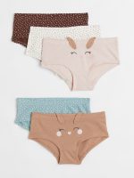 22L3-043 H&M 5-pack Hipster Briefs - Phụ kiện & giày dép cho bé