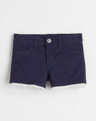 22L3-016 H&M Cotton Twill Shorts - Quần short, quần lửng bé gái