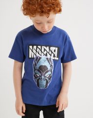 22G1-032 H&M Sequined T-shirt - Áo thun bé trai
