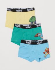 22G1-056 H&M 3-pack Boxer Shorts - 6-8 tuổi