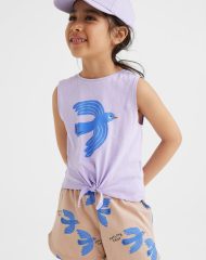 22G2-011 H&M 2-piece Cotton Jersey Set - 6-8 tuổi