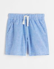 22G2-058 H&M Linen-blend Shorts - 4-6 tuổi
