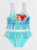 22G2-027 H&M Flounced Printed Bikini - Đồ bơi bé gái