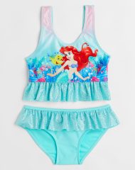 22G2-027 H&M Flounced Printed Bikini - Đồ bơi bé gái