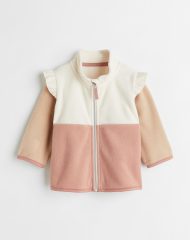 22G3-005 H&M Patterned Fleece Jacket - 12-18 tháng