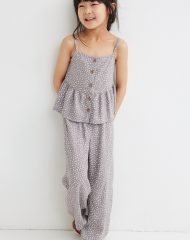 22G3-021 H&M 2-piece Set - Đồ bộ cho bé gái