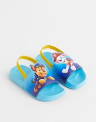 22G3-075 H&M Printed Pool Shoes - 2-4 tuổi