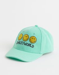 22G3-047 H&M Embroidery-detail Twill Cap - 8-10 tuổi