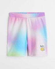 22G3-036 H&M Appliquéd sweatshorts - Từ 14 tuổi trở lên