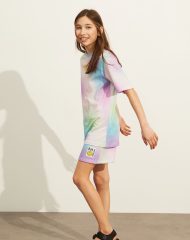 22G3-030 H&M Oversized printed T-shirt - 8 tuổi