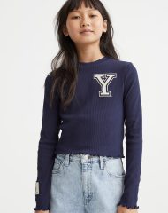 22S1-070 H&M Printed Jersey Top - Category