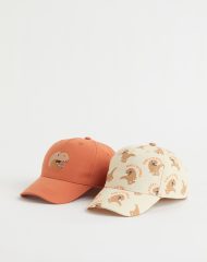 22S1-156 H&M 2-pack Caps - Mũ, nón bé trai