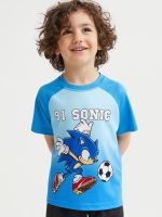 22S1-127 H&M Printed Soccer Set - 2-4 tuổi