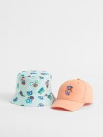 22S1-095 H&M 2-piece Printed Set - Mũ, nón bé trai