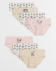 22S1-088 H&M 7-pack Cotton Briefs - 4-6 tuổi