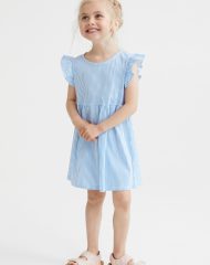 22S1-036 H&M Patterned Dress - Váy, đầm bé gái