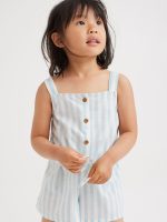 22S2-001 H&M 2-piece Set - Đồ bộ cho bé gái