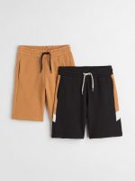 22S2-033 H&M 2-pack Sweatshorts - Quần short, quần lửng bé trai