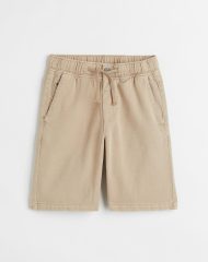 22S2-026 H&M Cotton Twill Shorts - 12-14 tuổi