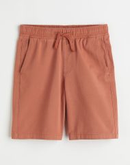 22S2-023 H&M Cotton Twill Chino Shorts - 9-10 tuổi