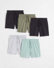 22S2-020 H&M 5-pack Cotton Jersey Shorts - 6-8 tuổi